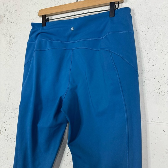 Athleta Rainier Blue Jogger Legging Active Pants Size Large - Picture 7 of 9